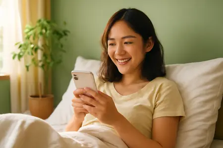 寝る前におすすめの暇つぶしアプリ|目に優しく興奮しすぎないもの